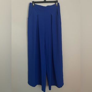Royal blue palazzo pants